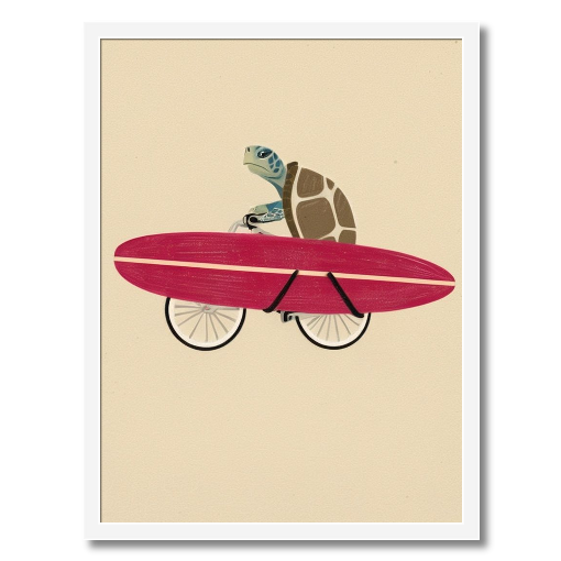 "Shell We Surf?" - A Turtle's Guide to Waves