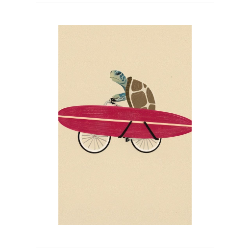 "Shell We Surf?" - A Turtle's Guide to Waves
