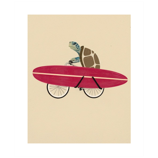 "Shell We Surf?" - A Turtle's Guide to Waves