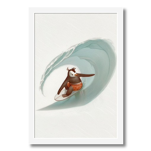 "Tube Dreams" - A Penguin's Guide to Perfect Waves