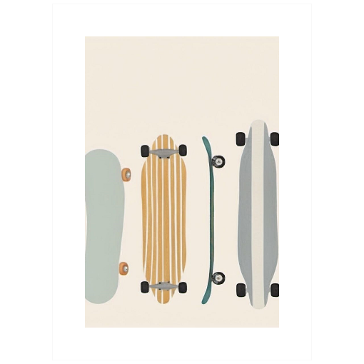 "Board Meeting" - A Lineup of Rad Rides