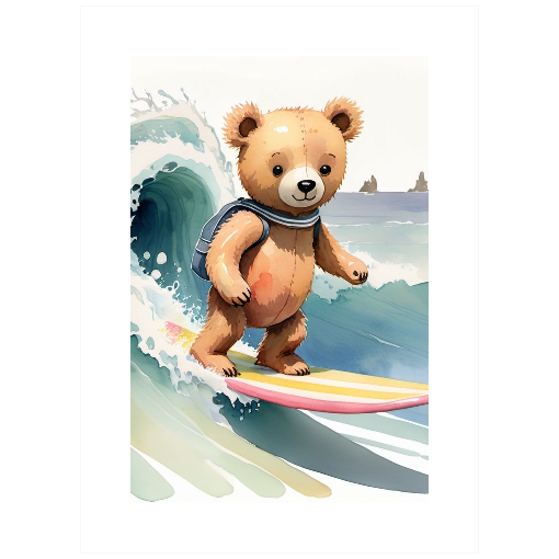 "Bear Necessities" - A Totally Tubular Teddy
