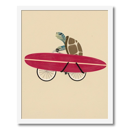"Shell We Surf?" - A Turtle's Guide to Waves
