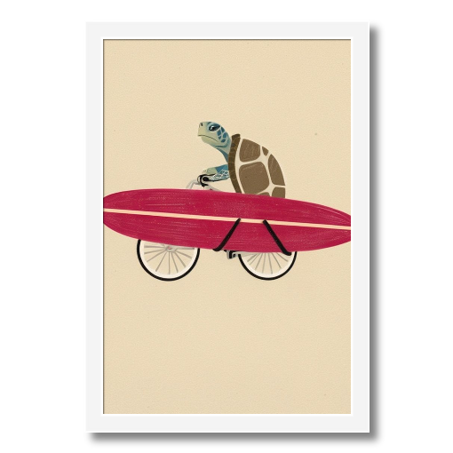 "Shell We Surf?" - A Turtle's Guide to Waves