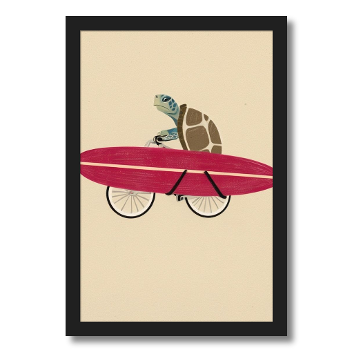 "Shell We Surf?" - A Turtle's Guide to Waves