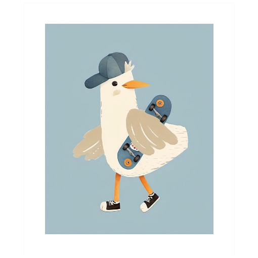 "Seagull Strut" - A Beach Bum's Boardwalk Boogie