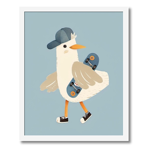 "Seagull Strut" - A Beach Bum's Boardwalk Boogie