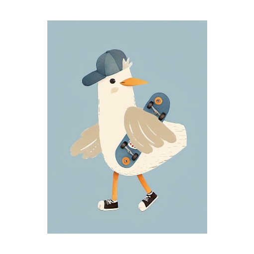 "Seagull Strut" - A Beach Bum's Boardwalk Boogie