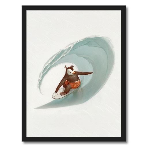 "Tube Dreams" - A Penguin's Guide to Perfect Waves