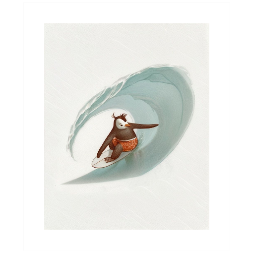 "Tube Dreams" - A Penguin's Guide to Perfect Waves