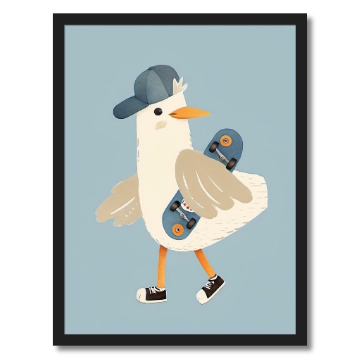 "Seagull Strut" - A Beach Bum's Boardwalk Boogie