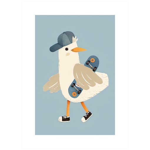 "Seagull Strut" - A Beach Bum's Boardwalk Boogie