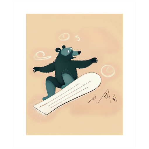"Air Bear" - A Grizzly's Gravity-Defying Debut