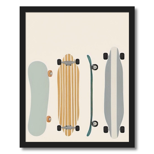 "Board Meeting" - A Lineup of Rad Rides