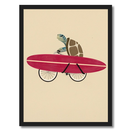 "Shell We Surf?" - A Turtle's Guide to Waves