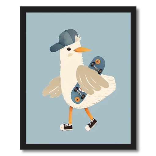 "Seagull Strut" - A Beach Bum's Boardwalk Boogie