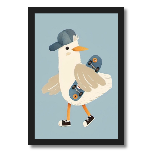 "Seagull Strut" - A Beach Bum's Boardwalk Boogie
