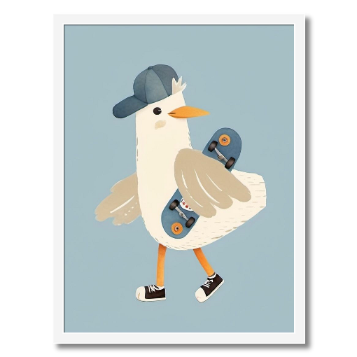 "Seagull Strut" - A Beach Bum's Boardwalk Boogie